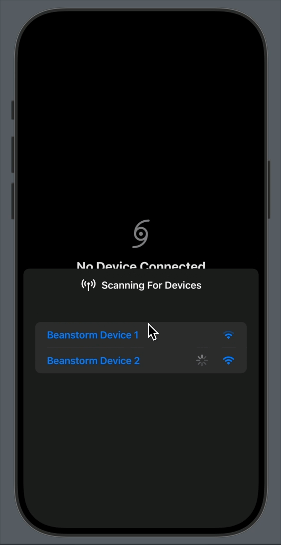 Device connection.